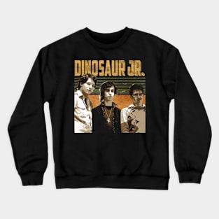 Feel the Pain, Love the Style Dinosaurs Jr. Band-Inspired T-Shirts Own the Grunge Aesthetic Crewneck Sweatshirt